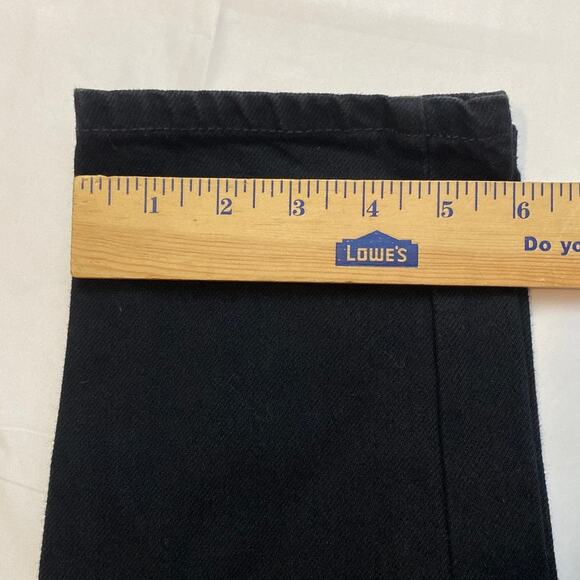 Vintage BONGO Button Fly Gene Montsano Black Denim Jeans Size 3 Y2K 2000s Grunge - Picture 6 of 13